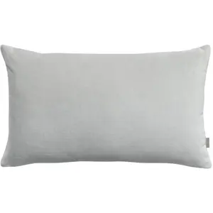 Maison Vivaraise Coussin uni Elise Perle 30 x 50 pas cher