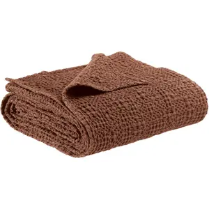 3S. x Home Plaid Tana Tabac pas cher