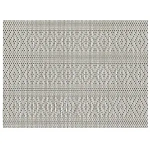 Winkler Maison Vivaraise Set de table Panama Perle 33 X 45