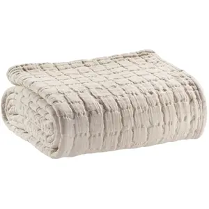 Comparateur de prix : 3S. x Home Plaid coton stonewashed Vivaraise Swami 130x200 cm