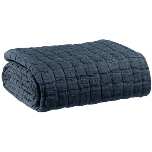 Comparateur de prix : 3S. x Home Maison Vivaraise Jeté de lit Swami Marine 240 x 260