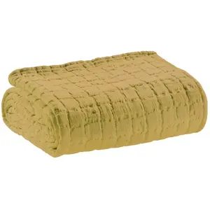 3S. x Home Couvre-lit Swami Curry 240x260cmVendu parcarrefour