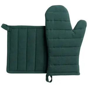 Winkler Maison Vivaraise Gant de cuisine + Manique recyclé Jona Sapin 15 x 30Vendu paramazon