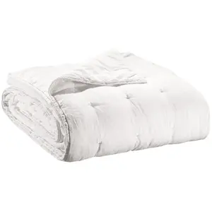 3S. x Home Jeté de lit Zeff Blanc