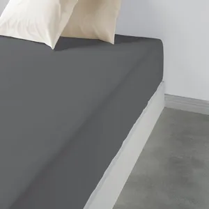 Atelier du linge - Drap housse unie Uni Coton Bonnet 35cm 140 x 190 cm