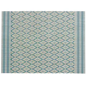 Winkler Maison Vivaraise Set de table Kadra Paon 33 x 45 pas cher