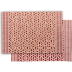 Comparateur de prix : Winkler Set de table Kadra Naturel/rouge