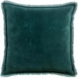 3S. x Home Maison Vivaraise Coussin uni Fara Corinthe 45 x 45 pas cher
