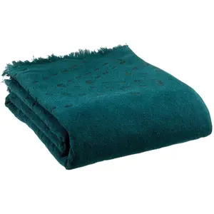 3S. x Home Drap de bain Julia Pétrole pas cher