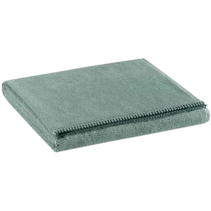 3S. x Home Maison Vivaraise Drap de douche Bora Sauge 70 x 130 pas cher