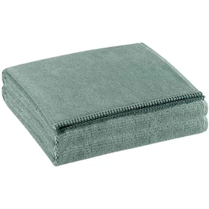 3S. x Home Vivaraise - Drap de bain Bora sauge 90 x 150 cm Vivaraise pas cher