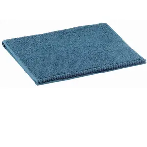 3S. x Home Maison Vivaraise Serviette Invité BORA - Acier 30x50 cm