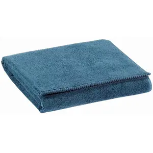 Maison Vivaraise Serviette De Toilette BORA - Acier 50 x 100 cm pas cher