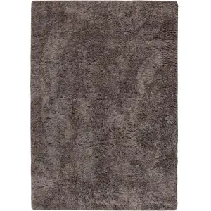Maison Vivaraise Tapis polyester  Miky Gris pas cher