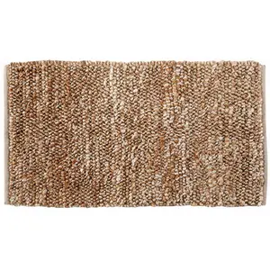 3S. x Home Maison Vivaraise Tapis Micha Naturel pas cher