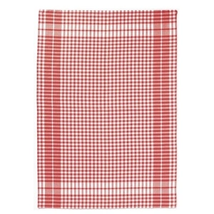 Torchon Petits Carreaux rouge Winkler pas cher