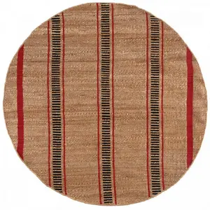 3S. x Home Tapis Eden Groseille pas cher
