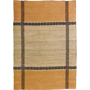3S. x Home Maison Vivaraise Tapis Eden Ocre 160 x 230