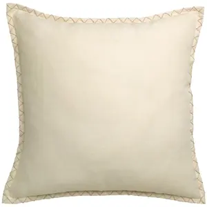 3S. x Home Maison Vivaraise Coussin Nala Crème 45 x 45 pas cher
