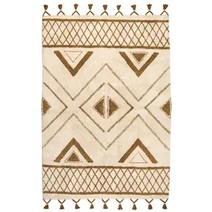3S. x Home Tapis CAMIL - Bronze pas cher