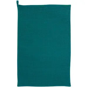 Comparateur de prix : Winkler Maison Vivaraise Torchon nid d'abeilles uni Mumba Paon 50 x 70
