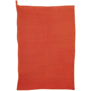 Comparateur de prix : 3S. x Home Maison Vivaraise Torchon nid d'abeilles uni Mumba Marmelade 50 x 70
