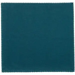 3S. x Home Maison Vivaraise Lot de 2 serviettes de table recyclées Delia Paon