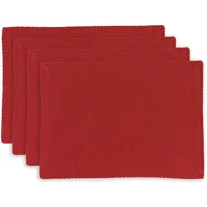 3S. x Home Lot de 4 sets de table recyclés Delia Tango