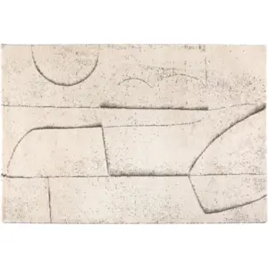 3S. x Home Tapis Norman Naturel pas cher