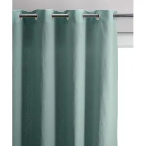 Comparateur de prix : 3S. x Home Rideau en lin stonewashed Zeff Vert de gris