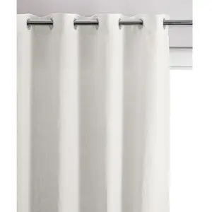 Comparateur de prix : 3S. x Home Rideau en lin Stonewashed Zeff Blanc