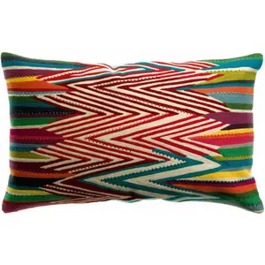 Comparateur de prix : 3S. x Home Maison Vivaraise Coussin brodé Zuma Multico 40 x 65