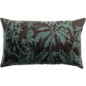 Comparateur de prix : 3S. x Home Maison Vivaraise Coussin brodé Raki Carbone 40 x 65