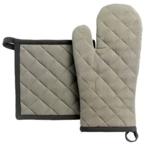 Winkler Lot gant de cuisine/manique recyclé Grace Ombre 15 x 32