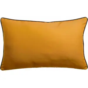 3S. x Home Maison Vivaraise Coussin uni Alga outdoor Bronze 40 x 65 pas cher