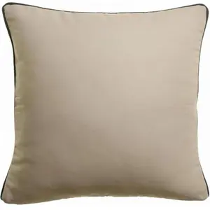 3S. x Home Maison Vivaraise Coussin uni Alga outdoor Galet 45 x 45 pas cher