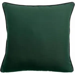 3S. x Home Maison Vivaraise Coussin uni Alga outdoor Epicea 45 x 45 pas cher