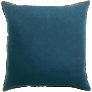 3S. x Home Maison Vivaraise Coussin Zeff Céleste Indigo 45 x 45 pas cher