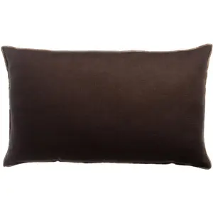3S. x Home Maison Vivaraise Coussin Zeff Céleste Ébène 40 x 65 pas cher