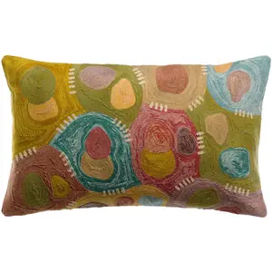 Comparateur de prix : 3S. x Home Coussin brodé Nestor Mineral 30 x 50