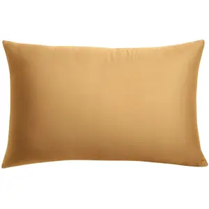 3S. x Home Maison Vivaraise Coussin recyclé Gianni Mirabelle 30 x 50 pas cher