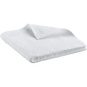 Vivaraise Drap de douche recyclé Abby Blanc