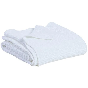 Comparateur de prix : DeclikDeco Maison Vivaraise Plaid recyclé Maia Blanc 140 x 200