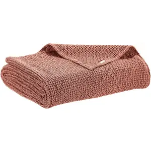 Comparateur de prix : Vivaraise Jeté de lit recyclé Maia Terracotta