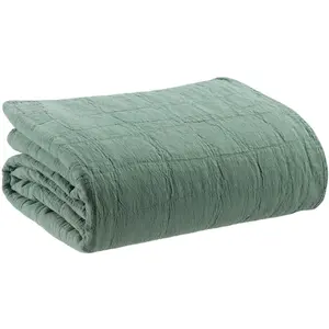 3S. x Home Plaid recyclé Titou Vert de gris
