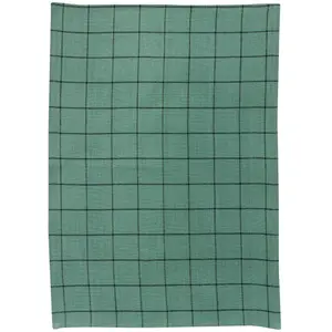 Comparateur de prix : 3S. x Home Torchon Metis Kilia carreaux Vert de gris
