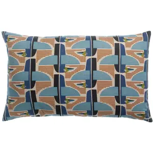Maison Vivaraise Coussin imprimé Farel Multico 40 x 65 pas cher