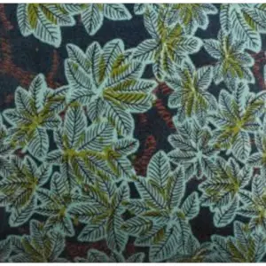 Vivaraise Coussin imprimé Ariane Pétrole 45 x 45 pas cher