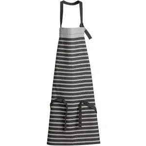 3S. x Home Tablier de cuisine recyclé Tilio Noir/grisVendu parslowood-interior