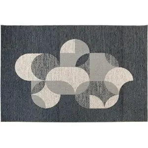 Vivaraise Tapis Anaya outdoor Pétrole pas cher